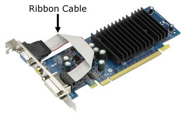 VGA ribbon cable