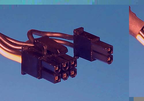 6+2 Pin PCI Express Power Connector